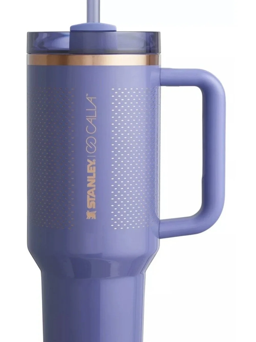 Stanley X Calia Quencher H2.0 Tumbler BluePurple 40oz - Picture 6 of 6